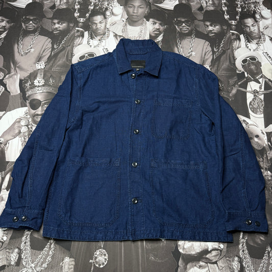 Banana Republic Linen-Cotton Chore Jacket sz Large