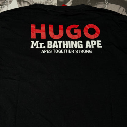 Bape X Hugo Boss Hugo Mr Ape Tee Black XXL