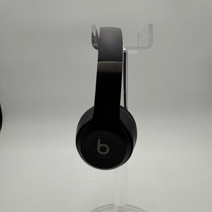 Beats Solo 4 Headphones Black Broken with Case For Parts or Repair