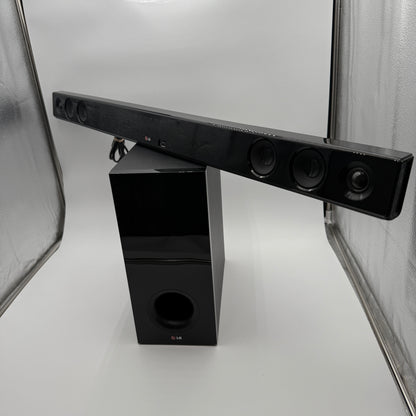 Black LG NB3530A Soundbar & Subwoofer - Used, Great Condition!