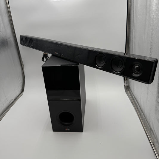 Black LG NB3530A Soundbar & Subwoofer - Used, Great Condition!