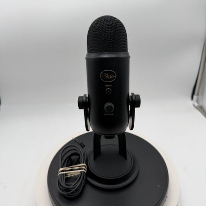 Blue Yeti USB Condenser Microphone Black