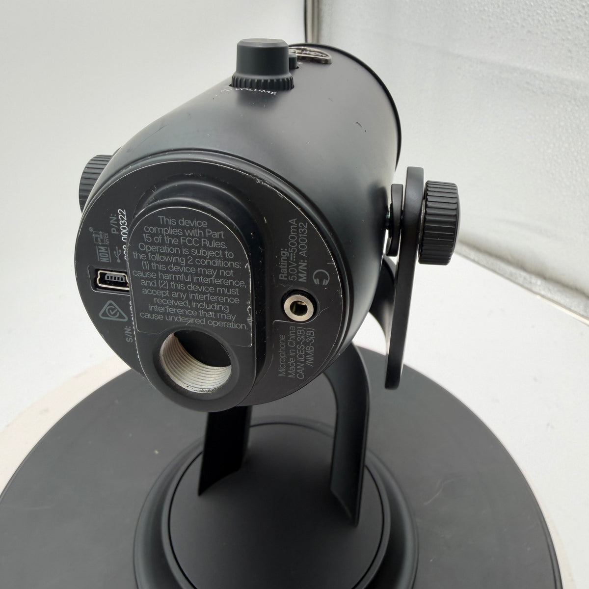 Blue Yeti USB Condenser Microphone Black
