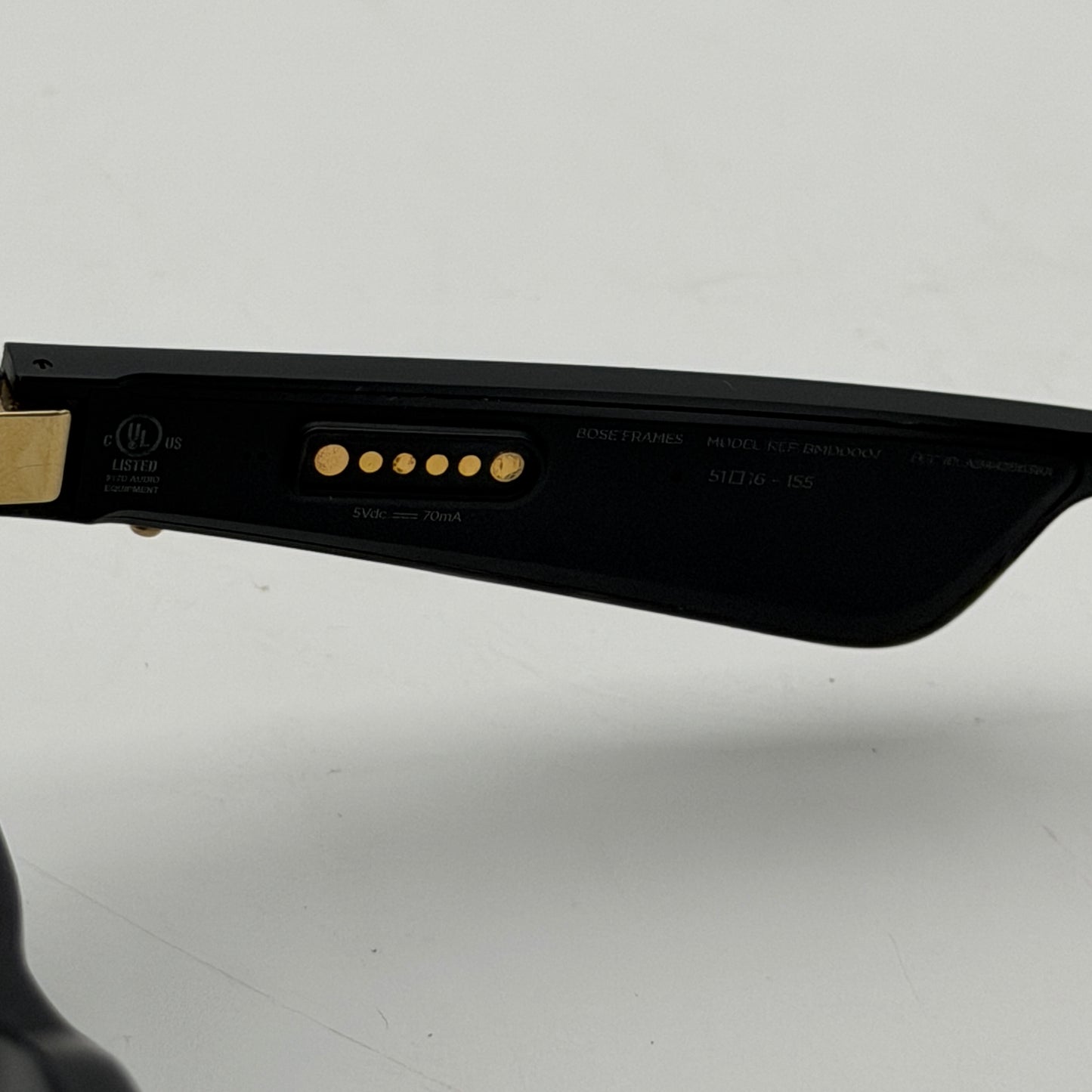 Bose Frames BMD0007 Bluetooth Audio Sunglasses Black for parts or repair