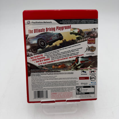 Burnout Paradise PlayStation 3 PS3 CIB Video Game