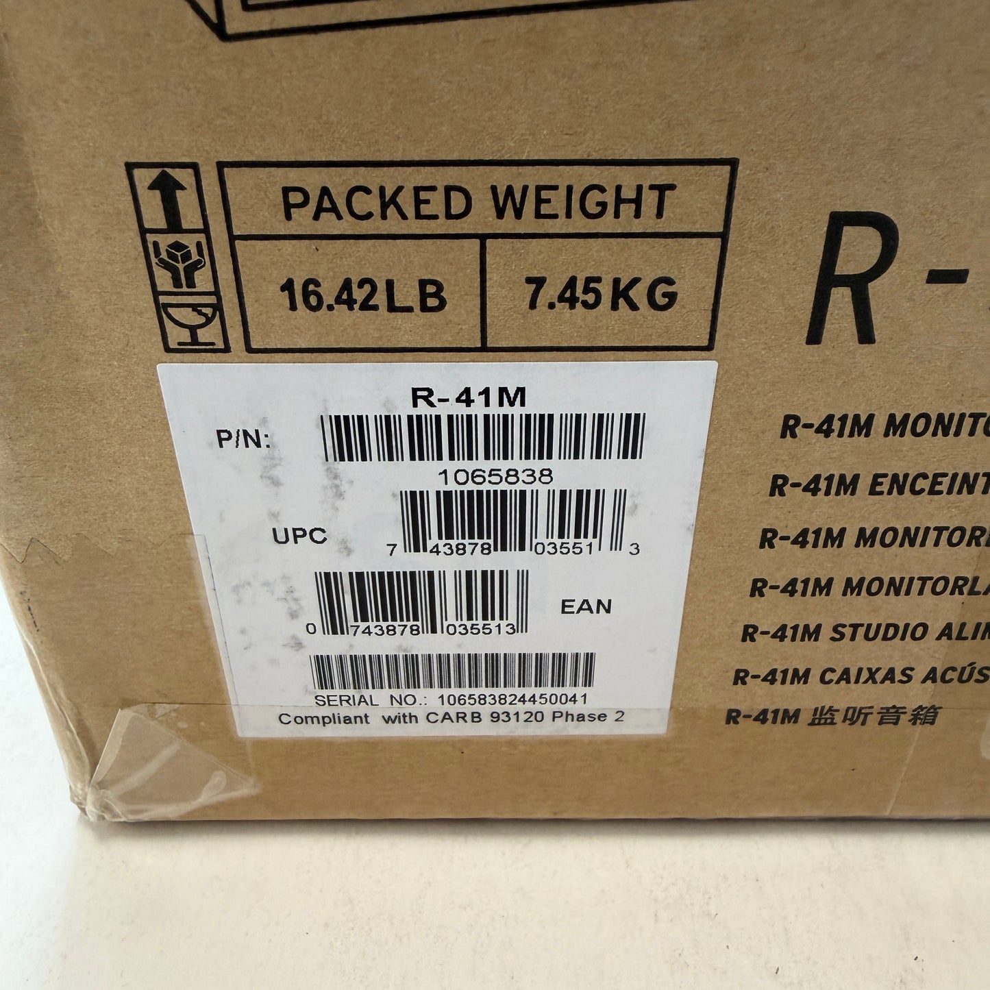 Klipsch Reference R-41M Bookshelf Home Speakers Black New In Box
