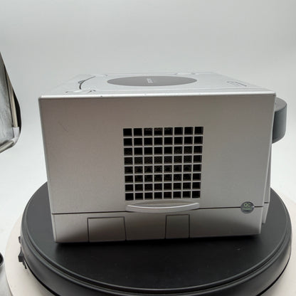 Nintendo GameCube DOL-001 Silver Console (2001) with 2 Controllers and Power Cable