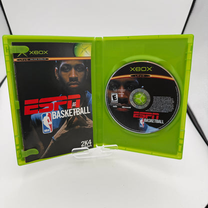 Xbox ESPN Basketball 2004 Video Game Complete in Box with Manual
