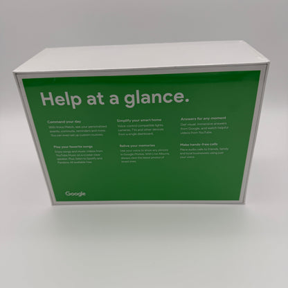 Google Home Hub Smart Display White New In Box GA00515US