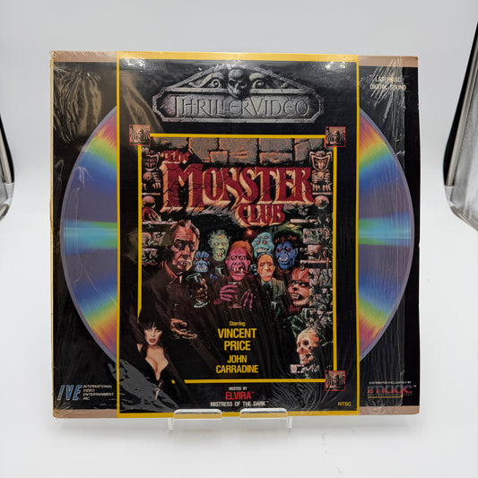 The Monsters Club Laserdisc DVD Disc RARE