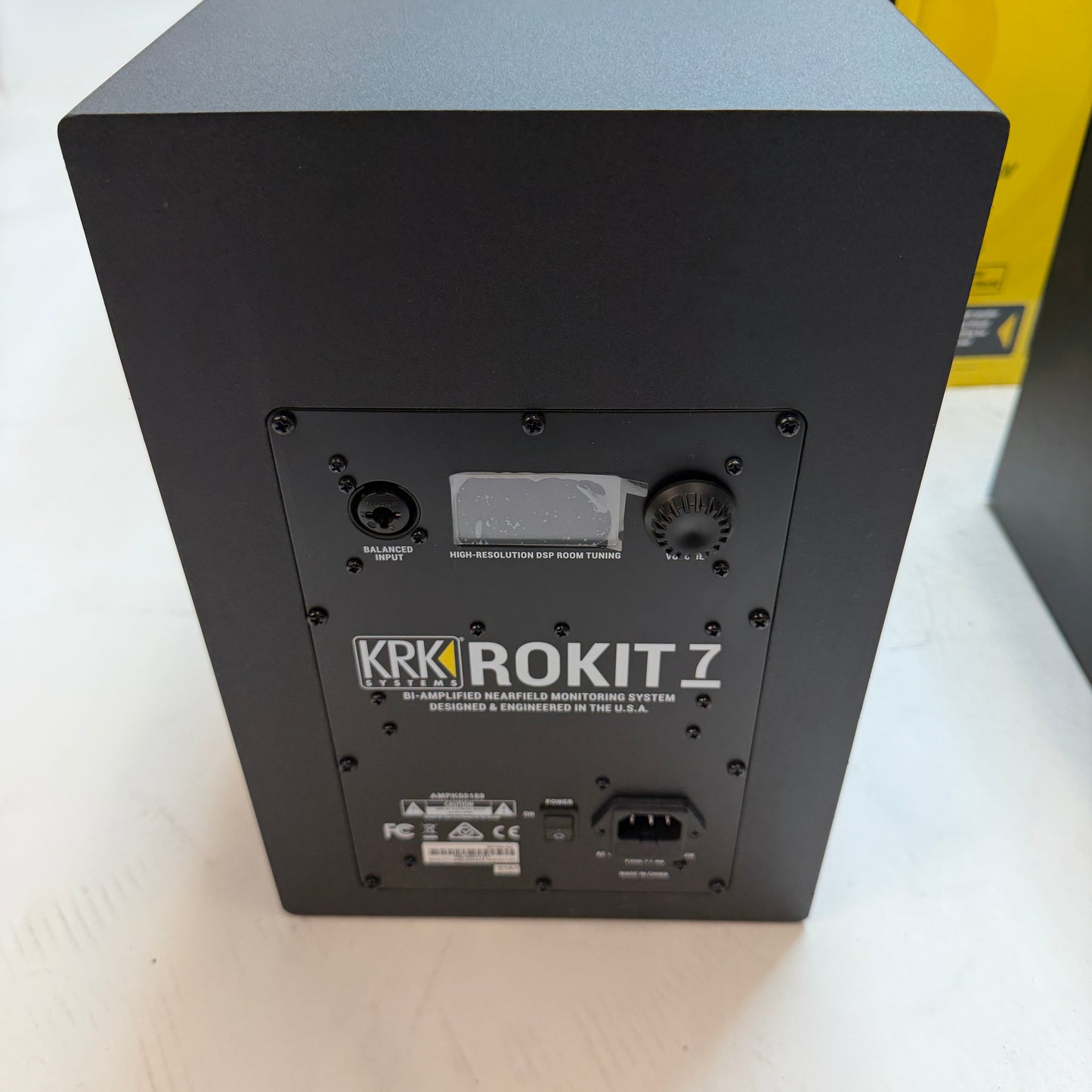 KRK Rokit 7 G4 Powered Monitor Speakers Black Used With Box READ