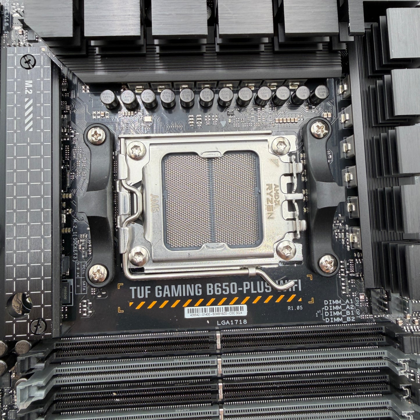 Asus TUF GAMING B650-PLUS WIFI ATX AM5 DDR5 Gaming Motherboard