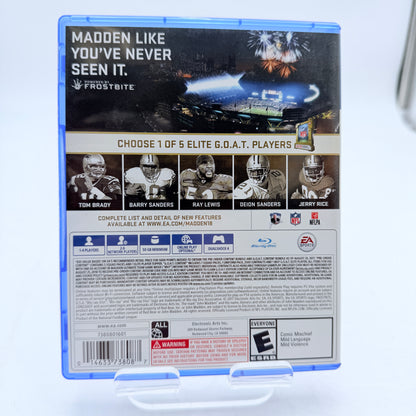 Playstation 4 Madden NFL 18 [GOAT Edition] CIB
