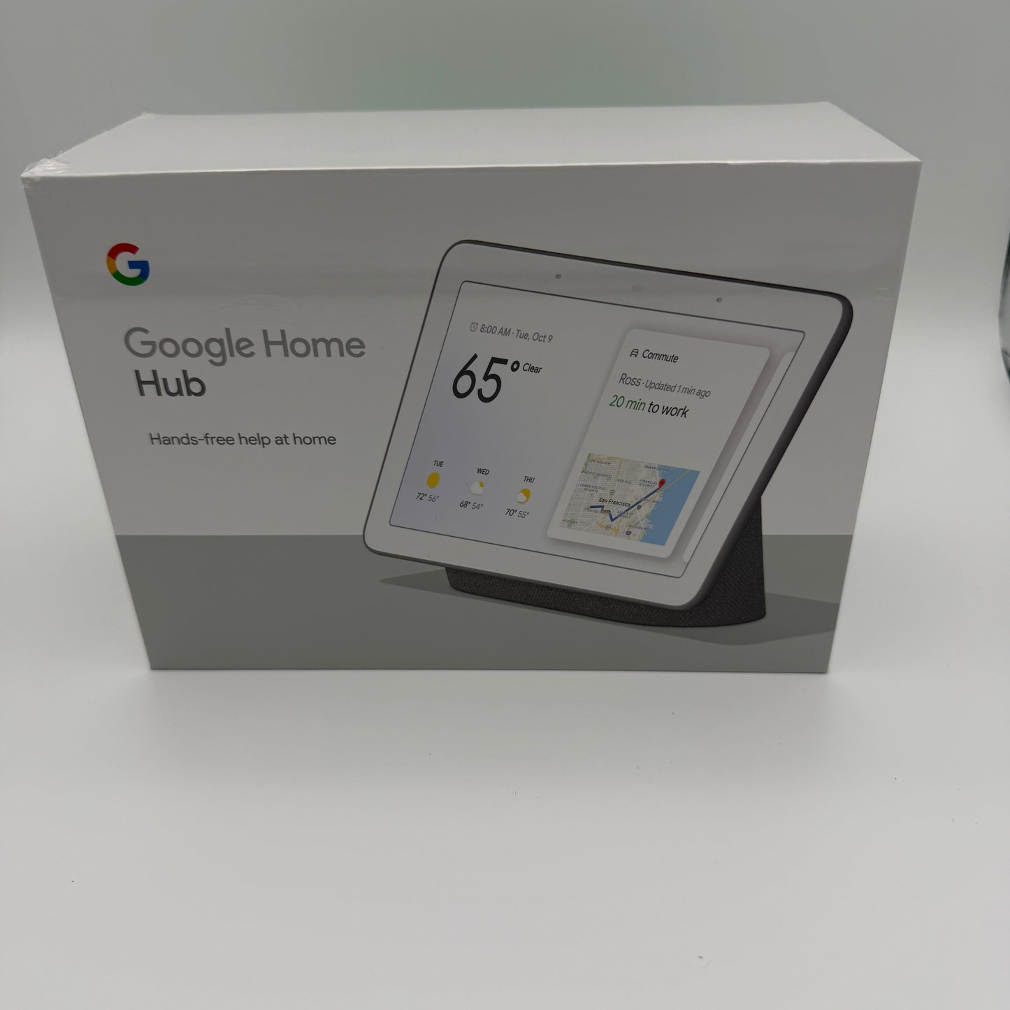 Google Home Hub Smart Display White New In Box GA00515US
