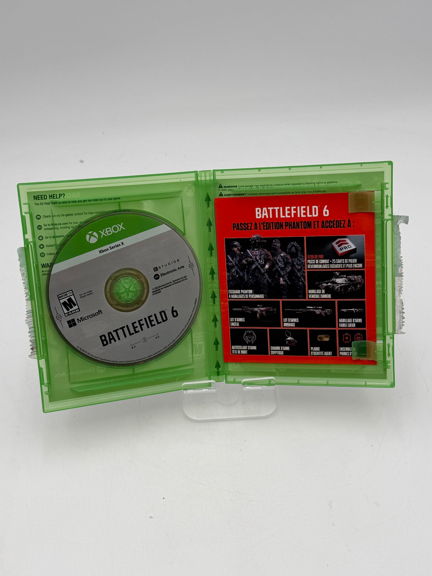 Used Xbox Series X Battlefield 6 Game with Box and Manual