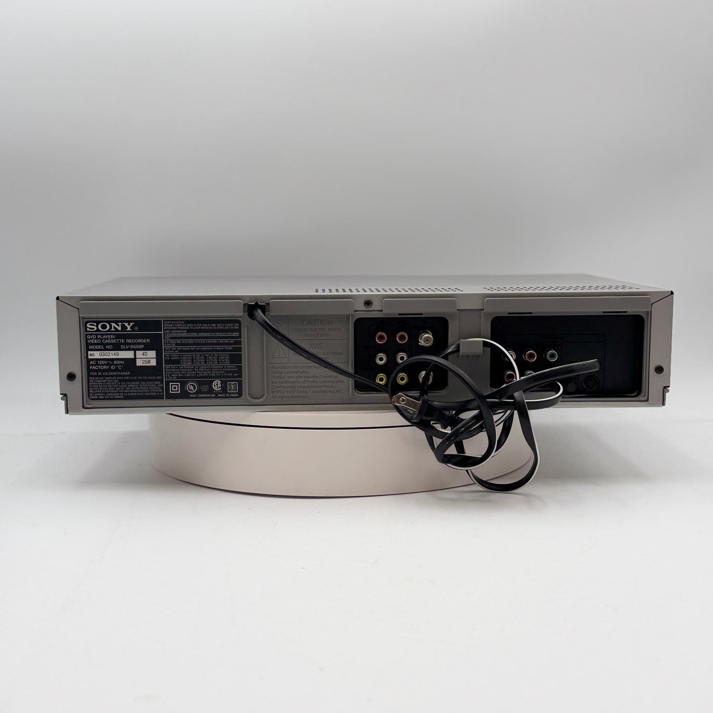 Sony SLV-D550P VCR/DVD Player Combo