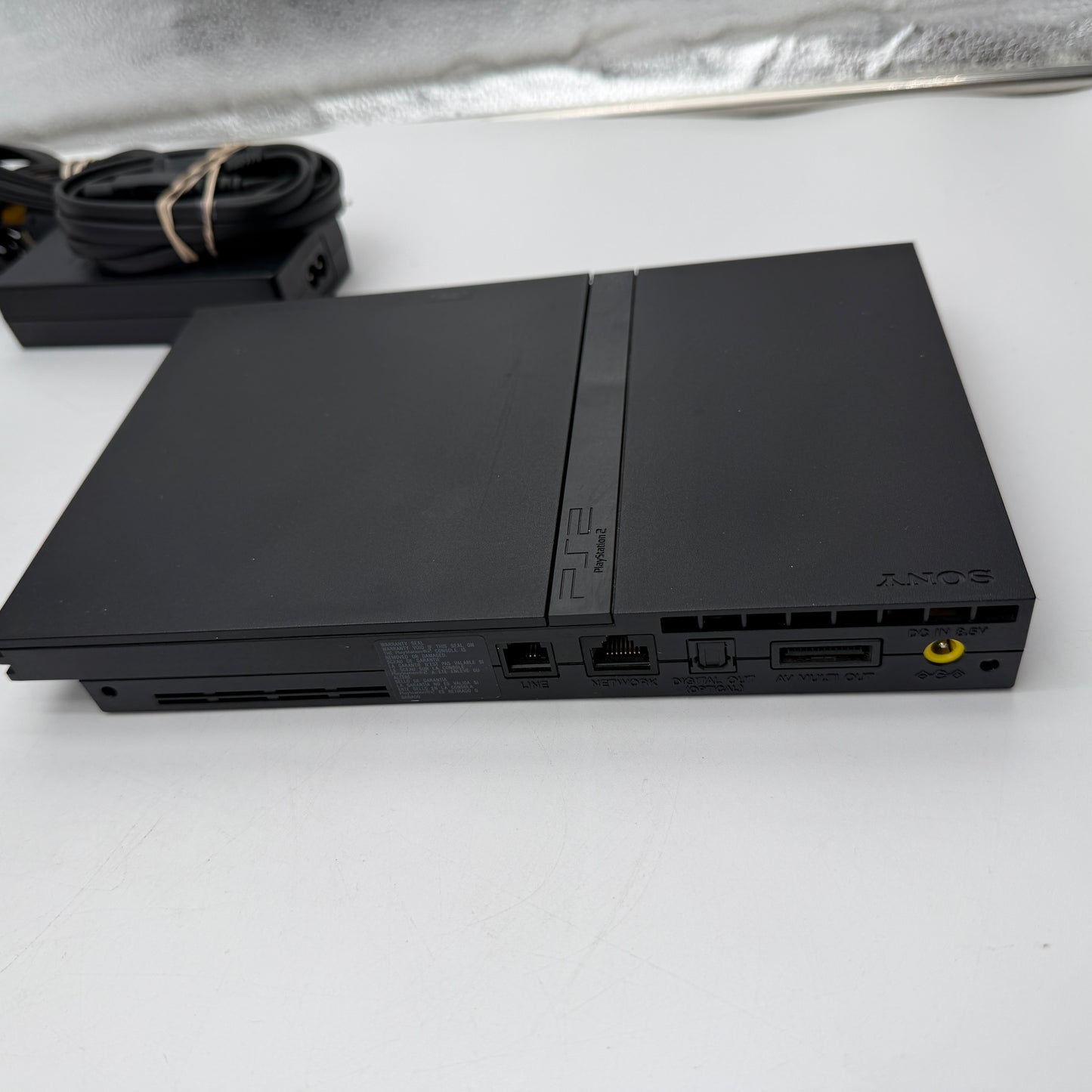 Sony Playstation 2 Slim SPCH-70012 Console Black with Box and Controller