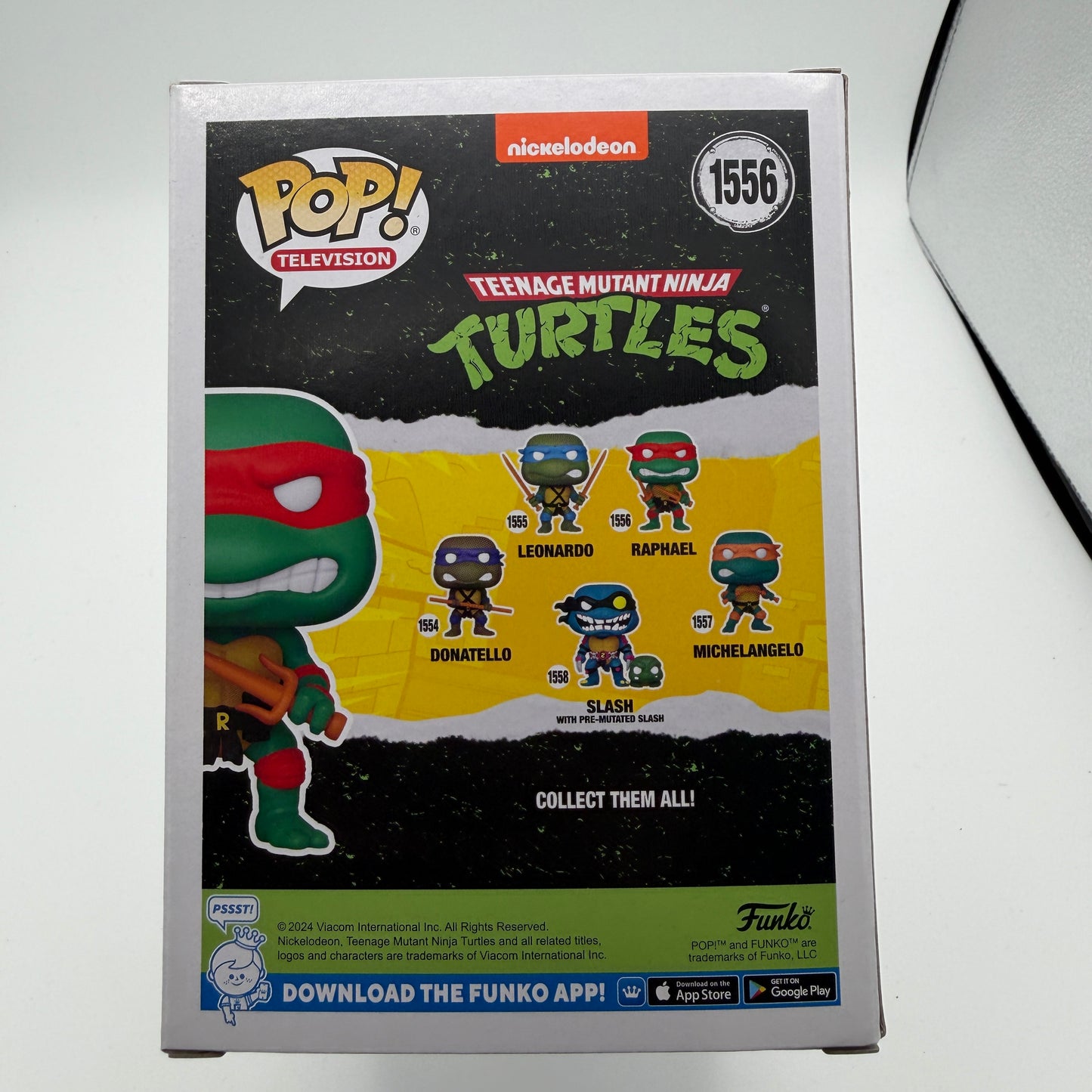 Funko Pop! Vinyl Teenage Mutant Ninja Turtles Raphael #1556 Collectible Figure