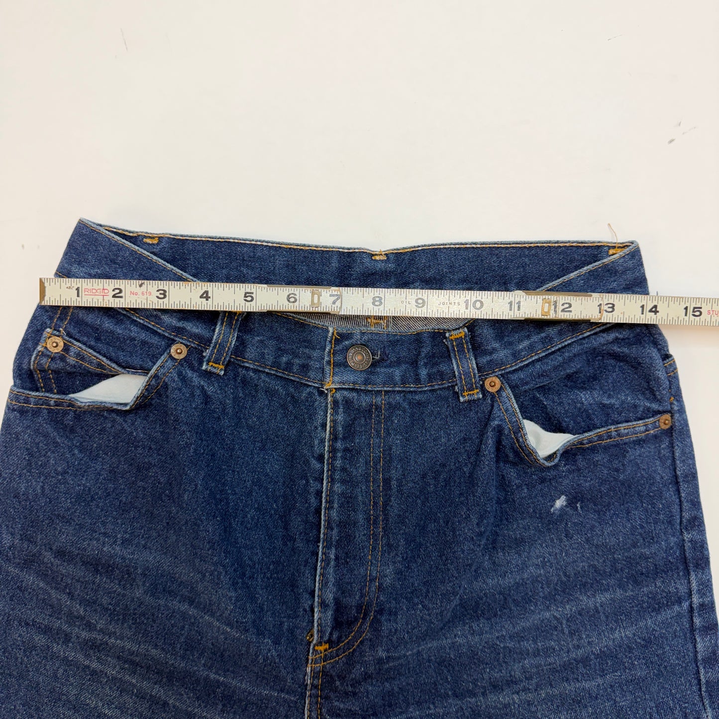 Vintage 80's Levi's Women's Jeans Denim SF 207 Blue 28x30 Used