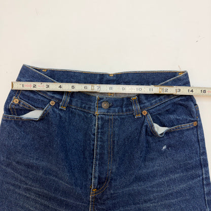 Vintage 80's Levi's Women's Jeans Denim SF 207 Blue 28x30 Used