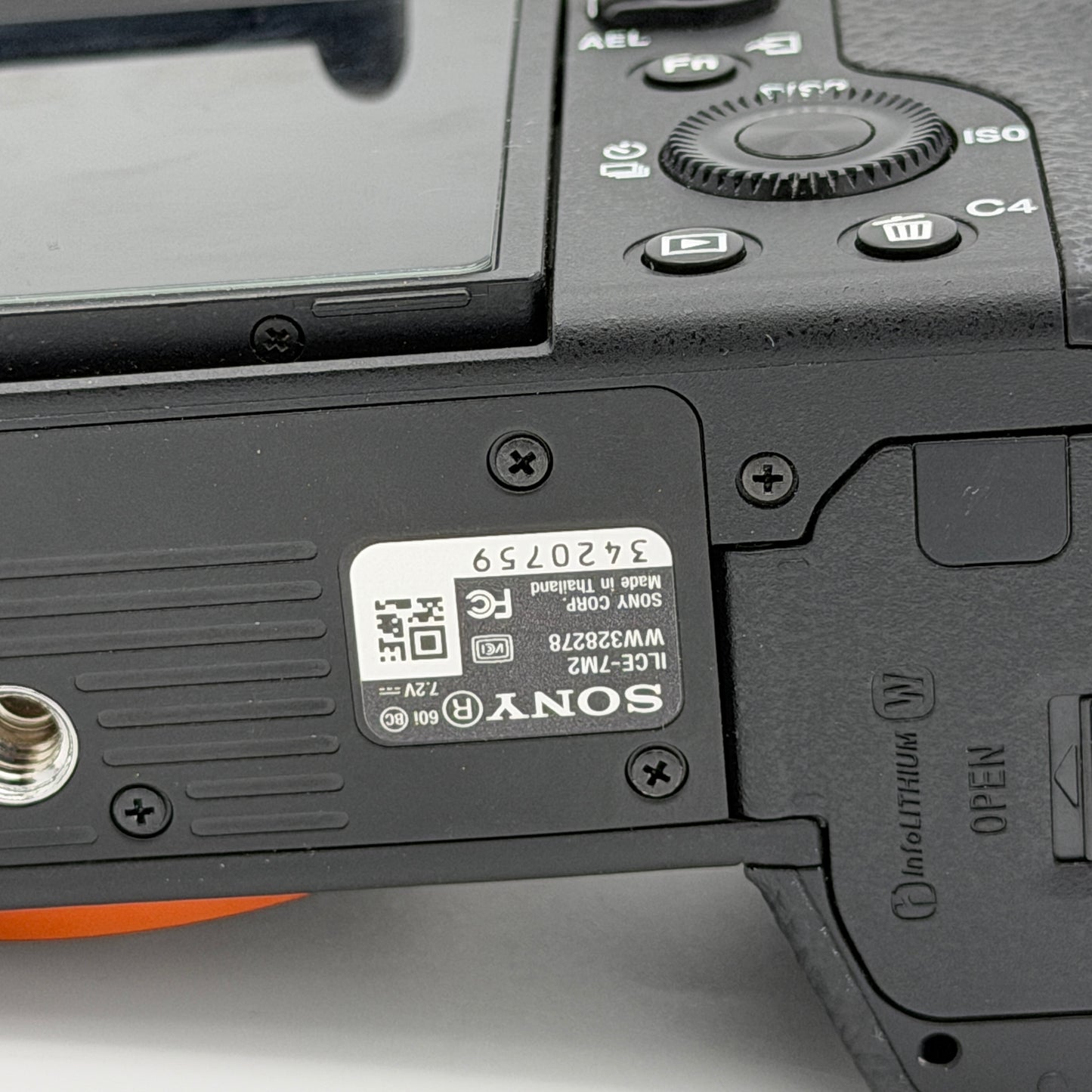 Sony A7 II Digital Camera Body Black 888 Shutter Count Used