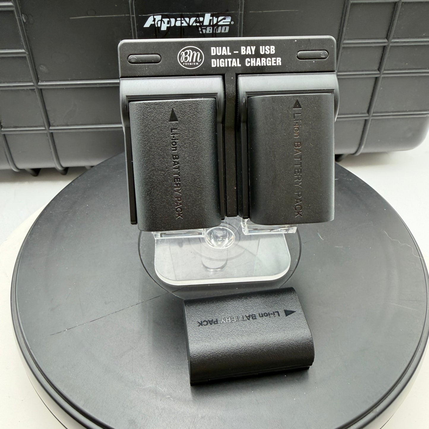 Blackmagic Pocket Cinema Camera 4K 2018 w/ 3 Batteries, Cage, Flight Case