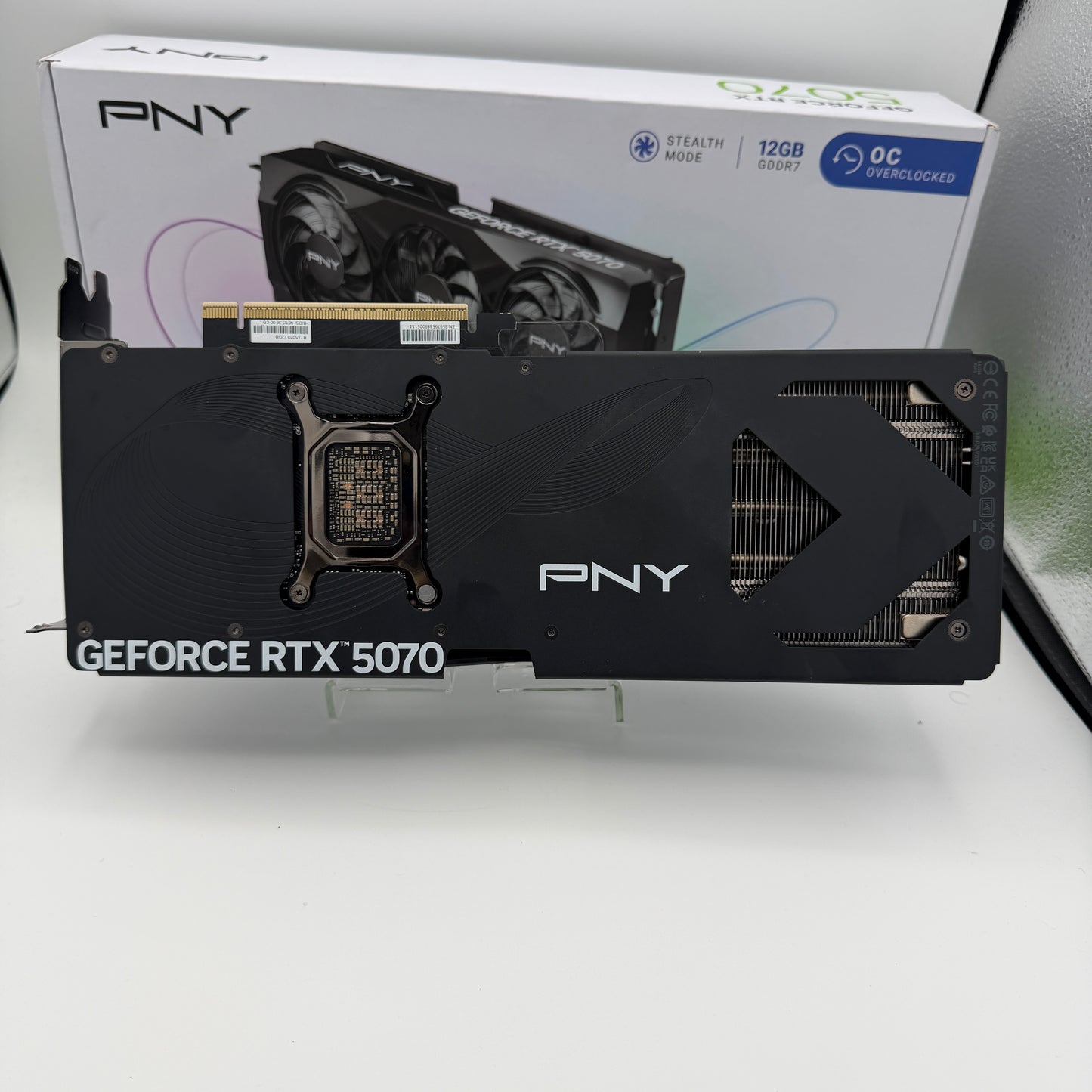 PNY GeForce RTX 5070 12GB Graphics Card Black