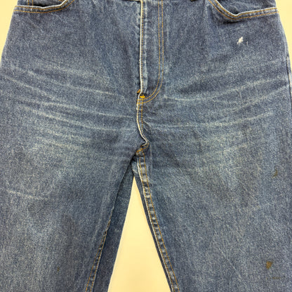 Vintage 80's Levi's Women's Jeans Denim SF 207 Blue 28x30 Used