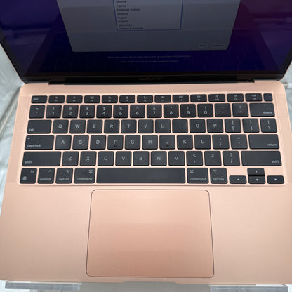 Apple MacBook Air 13" M1 A2337 2020 - Rose Gold - 256GB SSD - 8GB RAM