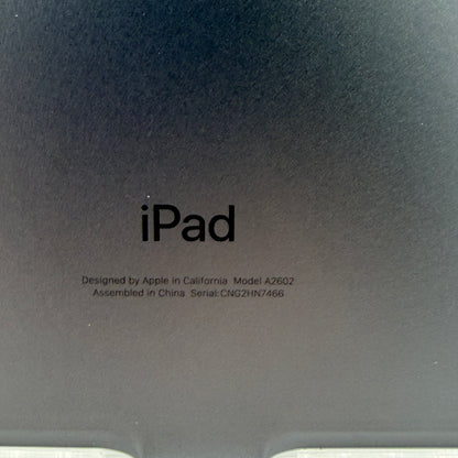 Apple iPad 9th Gen A2602 (2021) 64GB Wi‑Fi Only Tablet Space Grey