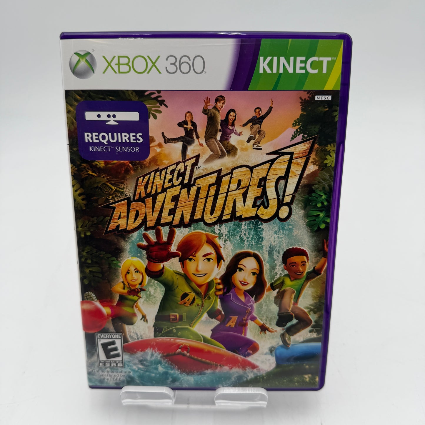 Xbox 360 Kinect Adventures Video Game with Box