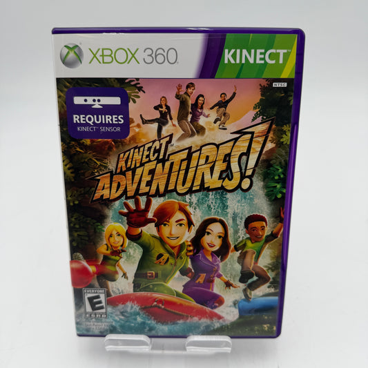 Xbox 360 Kinect Adventures Video Game with Box