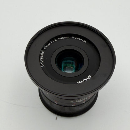Venus Laowa 17mm f/1.8 Camera Lens for Micro Four Thirds - Black