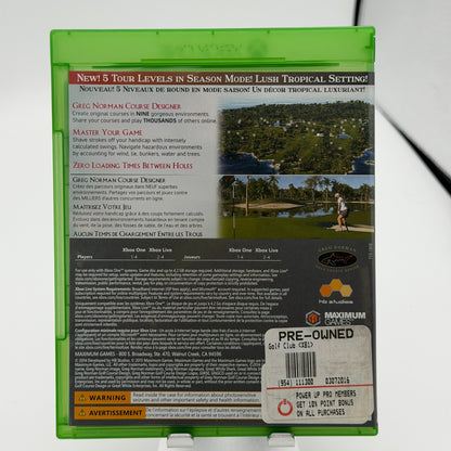 Xbox One Golf Club Collector's Edition Video Game - Used With Box