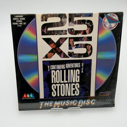 The Rolling Stones 25x2 Double Disc Laserdisc