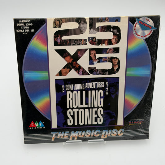 The Rolling Stones 25x2 Double Disc Laserdisc