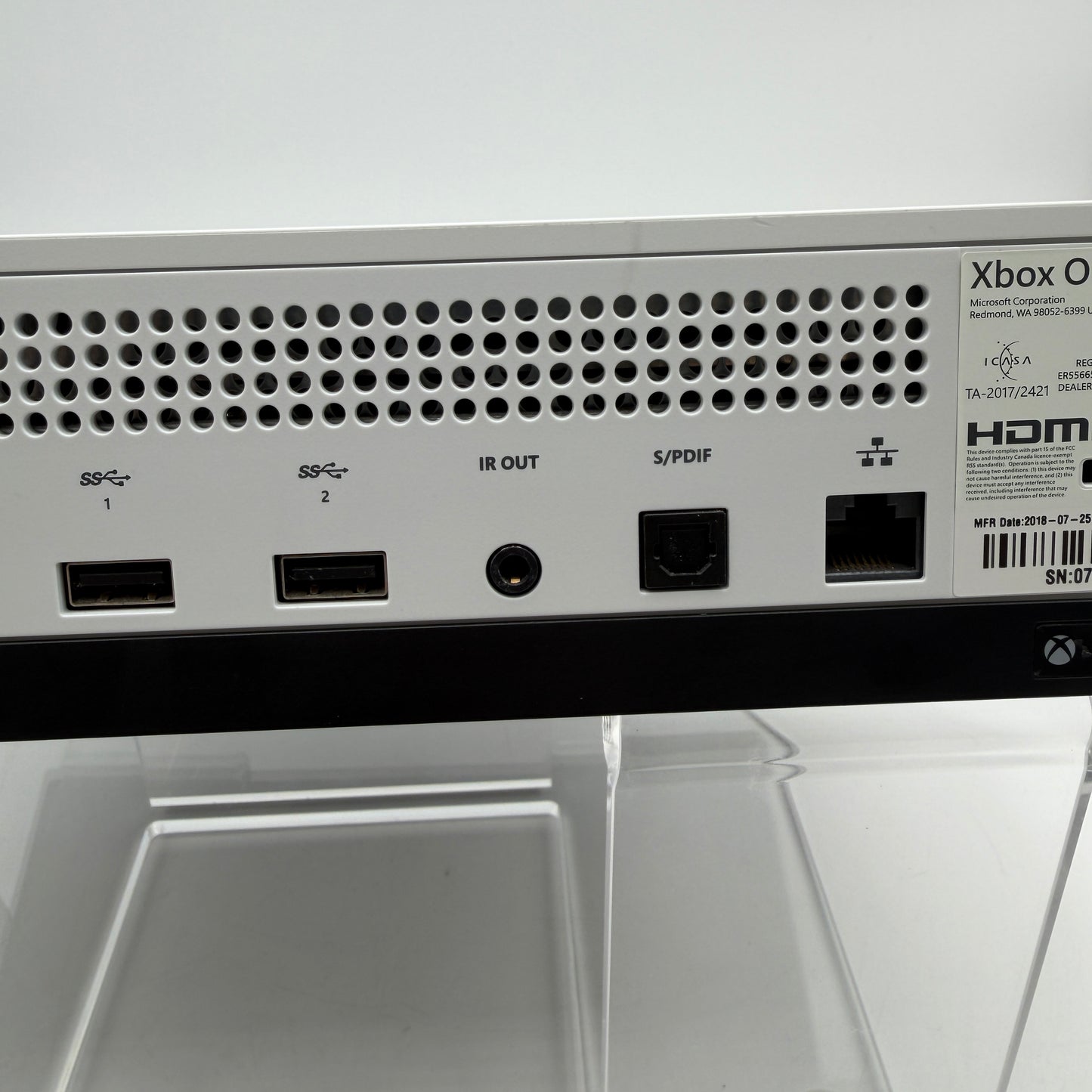 Microsoft Xbox One S 825GB White Console Only 1681