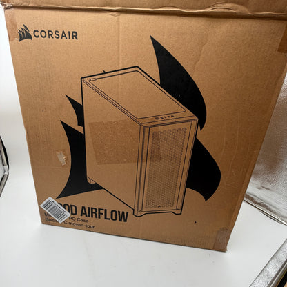 CORSAIR 4000D AIRFLOW Tempered Glass Mid-Tower ATX Case White