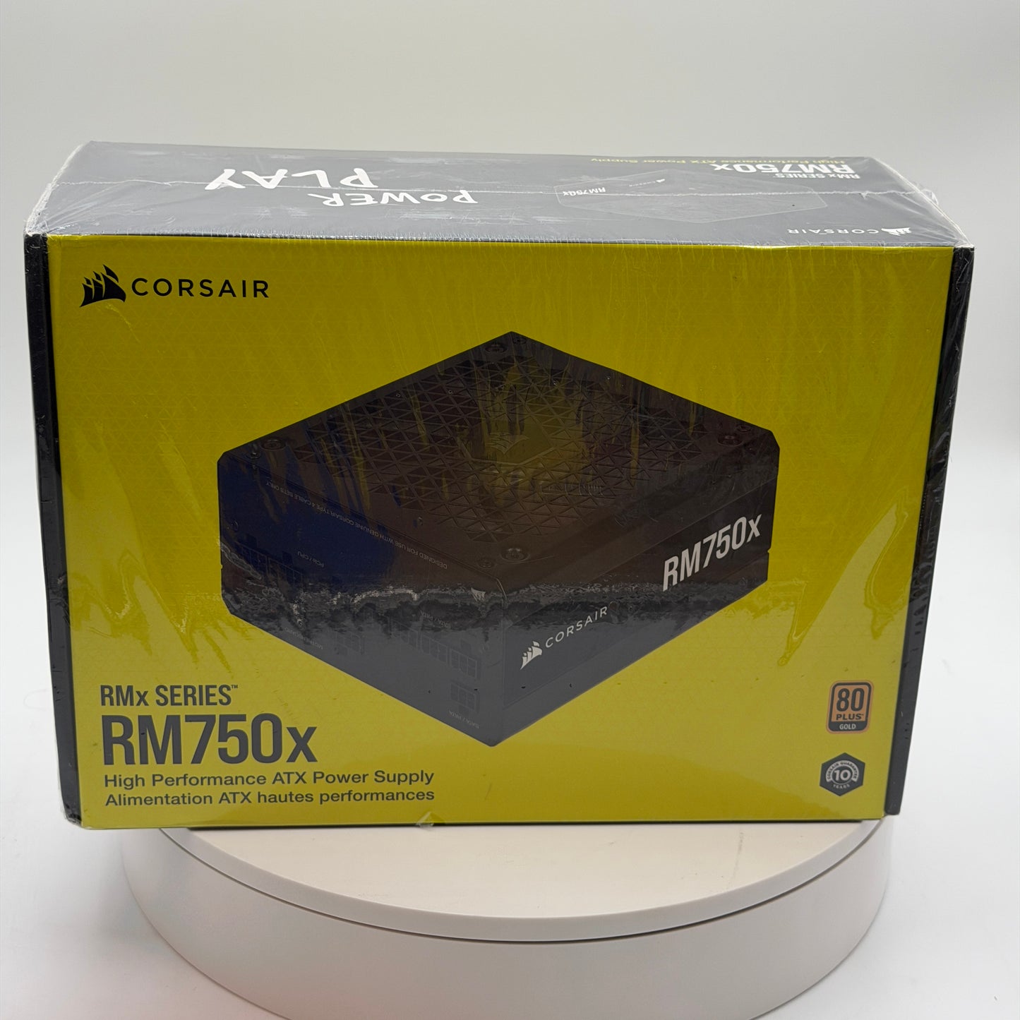 CORSAIR RM750x High Performance ATX Power Supply New In Box Yellow