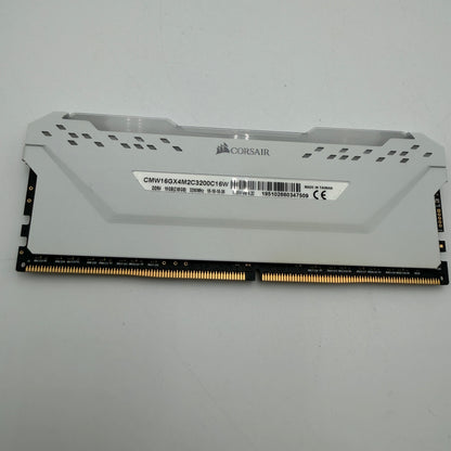 CORSAIR Vengeance Pro RGB 16GB RAM DDR4 White Used