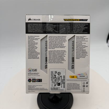 CORSAIR Vengeance RGB Pro 16GB (2x8GB) DDR4 3200MHz White New In Box