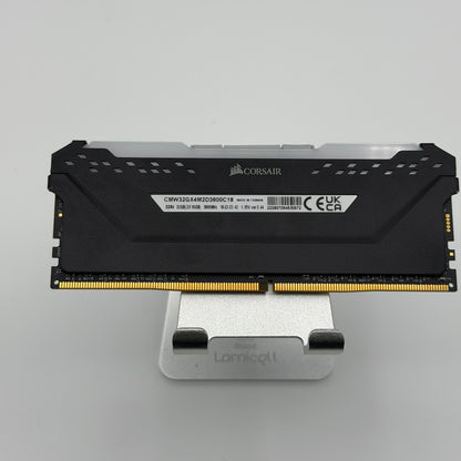 CORSAIR Vengeance RGB Pro DDR4 RAM 8GB 3600MHz Black