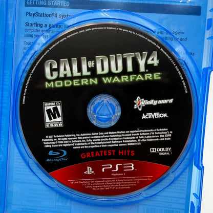 Call of Duty 4: Modern Warfare PlayStation 3 PS3 Disc Only