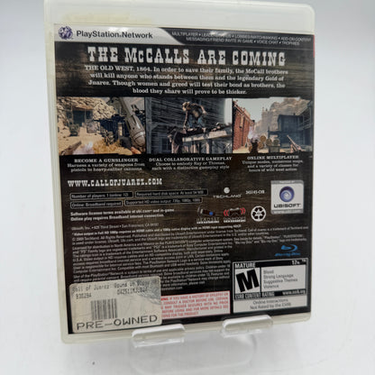 Call of Juarez: Bound in Blood PlayStation 3 Video Game PS3