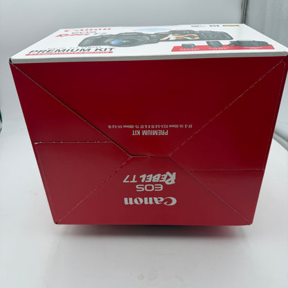 NEW Canon EOS Rebel T7 Digital Camera Premium Kit w/ Lenses and More Black