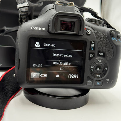 Canon Rebel T7 EOS 1500D DSLR Camera Kit W/ 18-55mm Lens Carrying Case