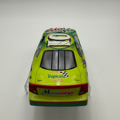 2001 Nascar Chicagoland Speedway 1:24 Mountain Dew Die Cast Tropicana 400 Inaugural Race Car