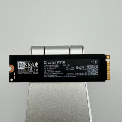 Crucial P310 1TB M.2 2280 PCIe Gen4 NVMe Internal SSD