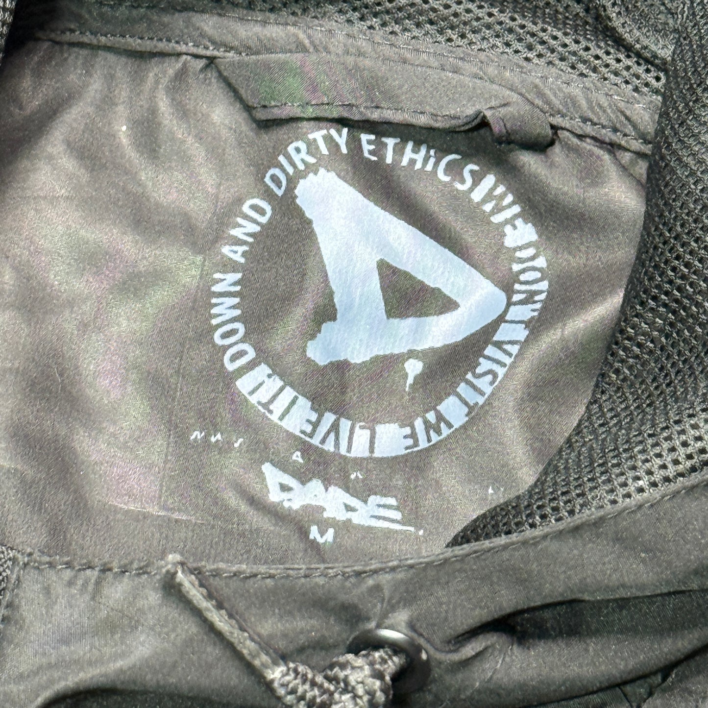 D.A.D.E. Roll Call Nylon Anorak Miami History Size Medium