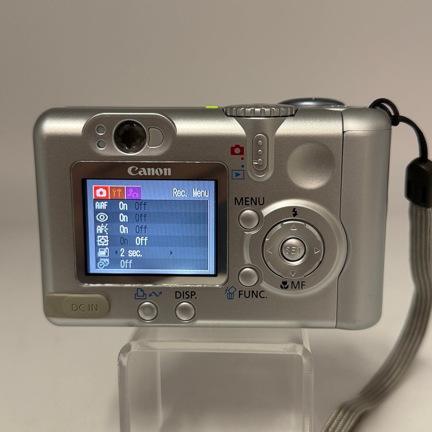Canon PowerShot A75 Digital Camera For Parts or Repair